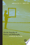 On the Anarchy of Poetry and Philosophy book cover