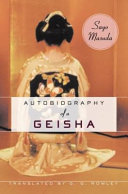 Autobiography of a Geisha book cover