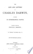 The Life and Letters of Charles Darwin book cover