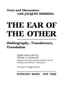 The Ear of the Other book cover