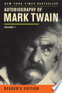 Autobiography of Mark Twain book cover