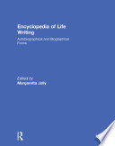 Encyclopedia of Life Writing book cover