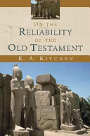 On the Reliability of the Old Testament book cover