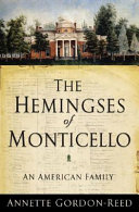 The Hemingses of Monticello book cover