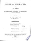 General Biography book cover