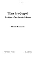 What is a Gospel? book cover