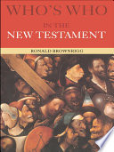 Who's Who in the New Testament book cover