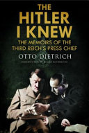 The Hitler I Knew book cover