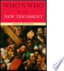 Who's Who in the New Testament book cover