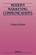 Modern Marketing Communications book cover