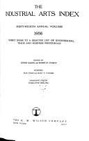 Industrial Arts Index book cover