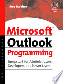 Microsoft Outlook Programming book cover