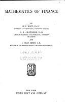 Mathematics of Finance book cover