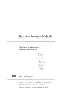 Business Research Methods book cover
