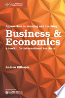 Approaches to Learning and Teaching Business & Economics book cover