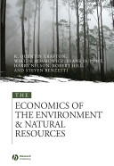 The Economics of the Environment and Natural Resources book cover