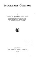 Budgetary Control book cover