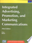 Integrated Advertising Promotion , and Marketing Communication book cover