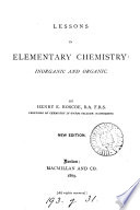 Lessons in Elementary Chemistry book cover