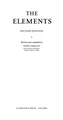 The Elements book cover