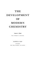 The Development of Modern Chemistry book cover