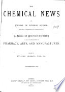 Chemical News and Journal of Industrial Science book cover