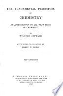 The Fundamental Principles of Chemistry book cover