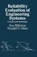 Reliability Evaluation of Engineering Systems book cover