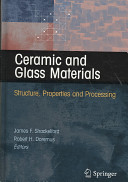 Ceramic and Glass Materials book cover