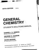 General Chemistry book cover