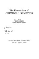The Foundations of Chemical Kinetics book cover