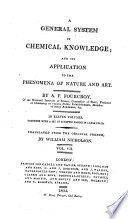 A General System of Chemical Knowledge book cover