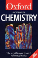 A Dictionary of Chemistry book cover