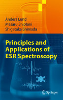 Principles and Applications of ESR Spectroscopy book cover
