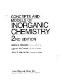 Concepts and Models of Inorganic Chemistry book cover