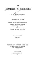 The Principles of Chemistry book cover