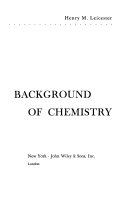 The Historical Background of Chemistry book cover