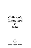 Children's Literature in India book cover