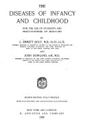 The Diseases of Infancy and Childhood book cover