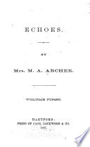 Echoes book cover
