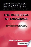 The Resilience of Language book cover