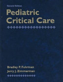 Pediatric Critical Care book cover