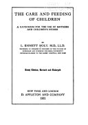 The Care and Feeding of Children book cover