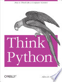 Think Python book cover