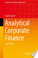 Analytical Corporate Finance book cover