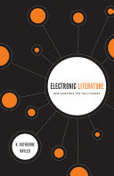 Electronic Literature book cover