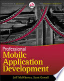 Professional Mobile Application Development book cover