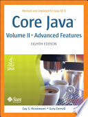Core Java, Volume II--Advanced Features book cover