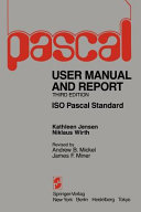 Pascal User Manual and Report book cover