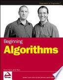 Beginning Algorithms book cover